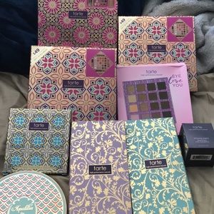 Tarte eyeshadow palettes